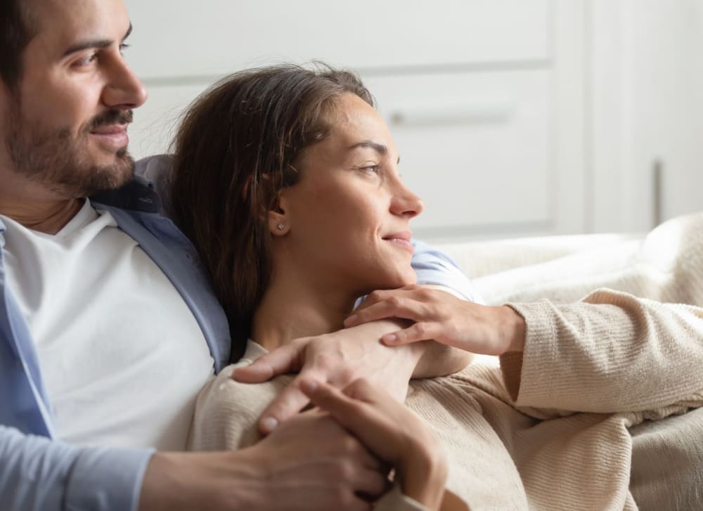 Comfortable cuddling positions